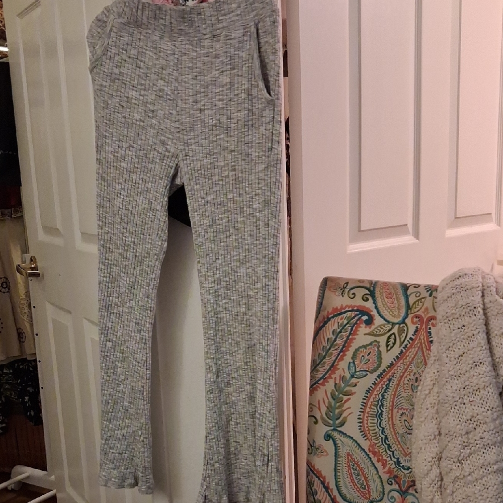 FP Movement by Free People Gray Wide Leg Pants